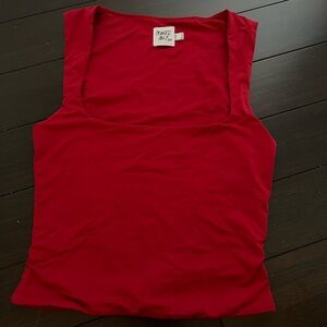 PRINCESS POLLY - BACK IN TIME TOP RED